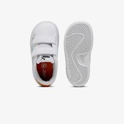 Puma Smash 3.0 L Bebek Beyaz Spor Ayakkabı