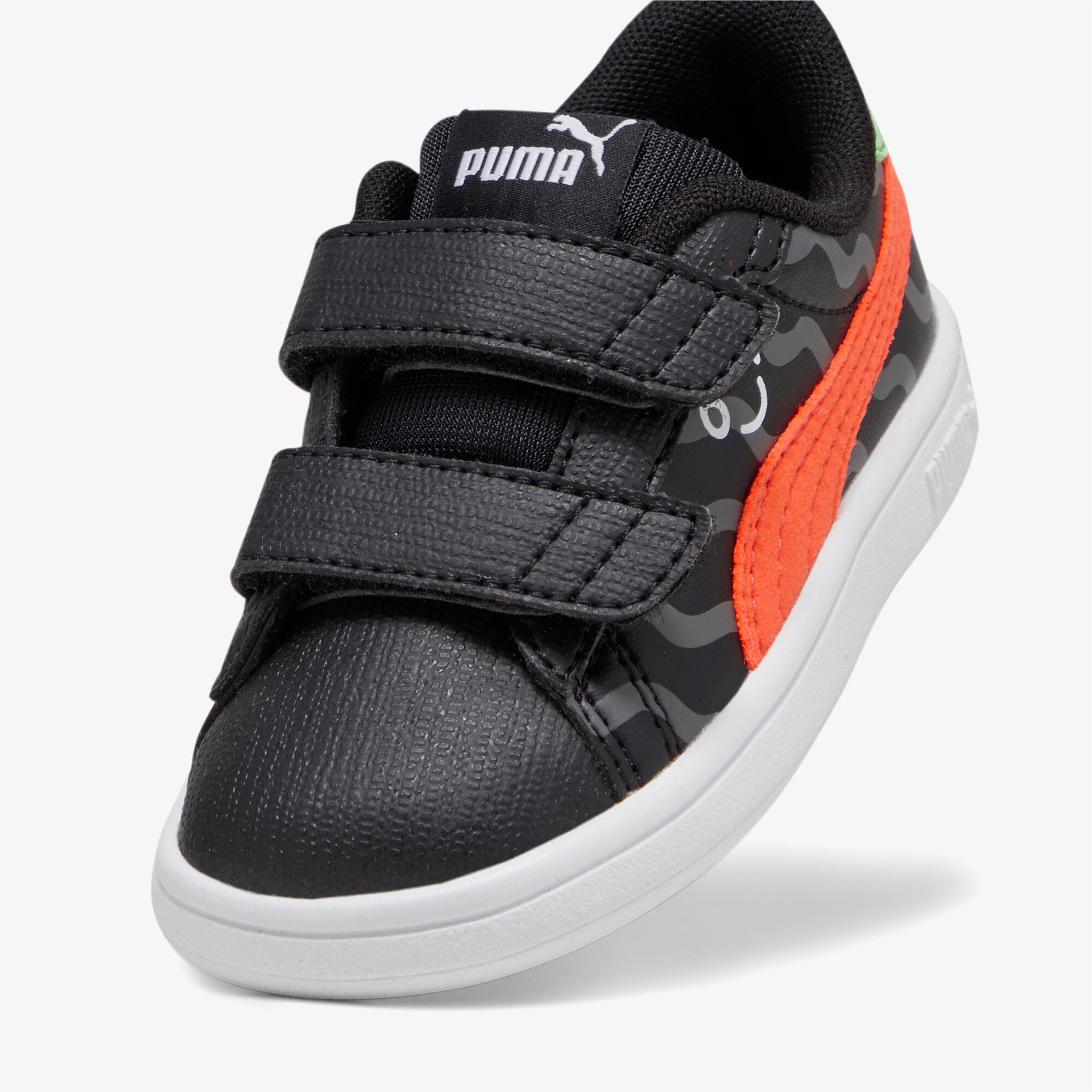 Puma Smash 3.0 L Bebek Siyah Spor Ayakkabı