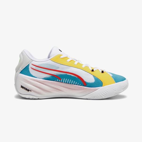 Puma AllPro Nitro Erkek Mavi/Sarı Spor Ayakkabı