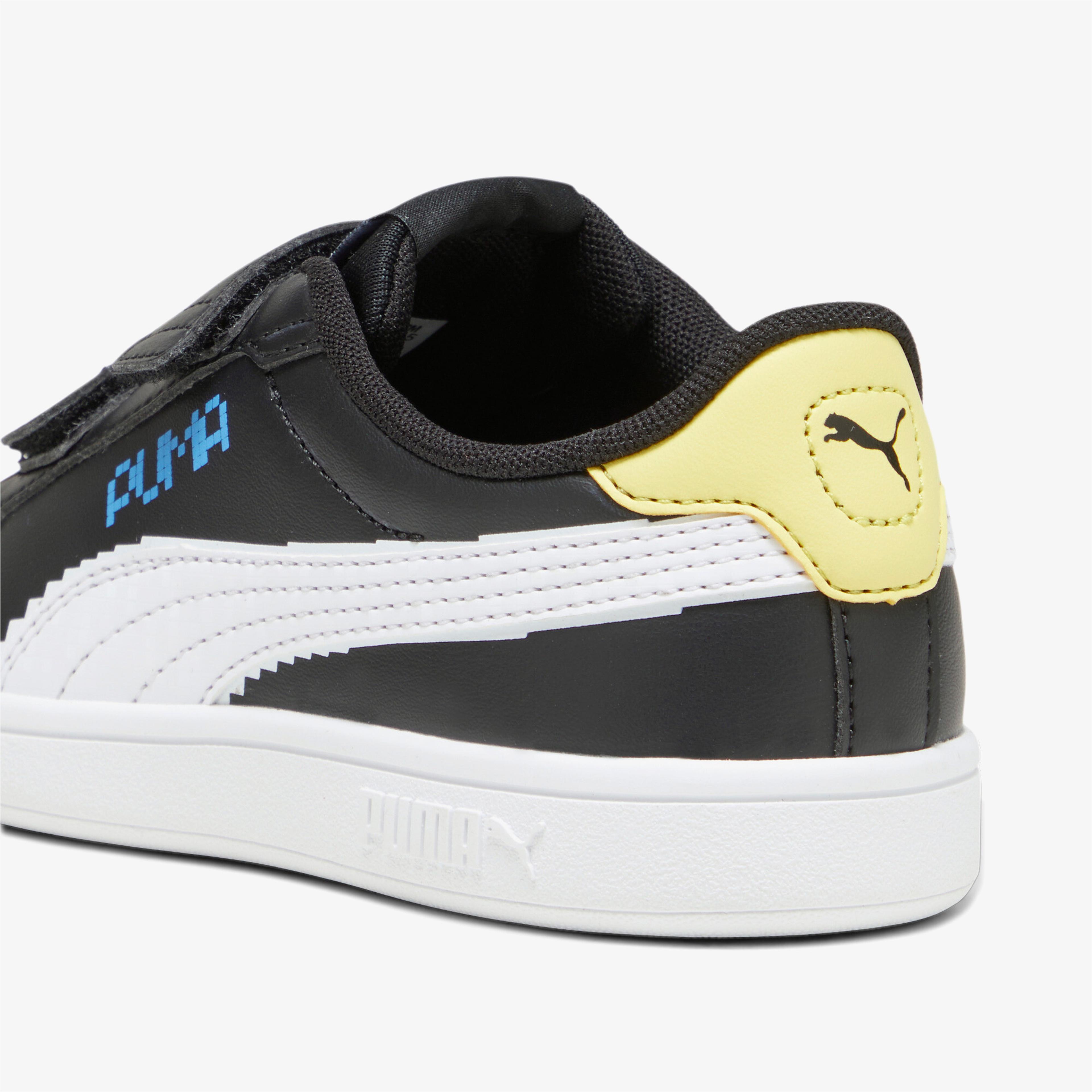 Puma Smash 3.0 Çocuk Siyah Spor Ayakkabı