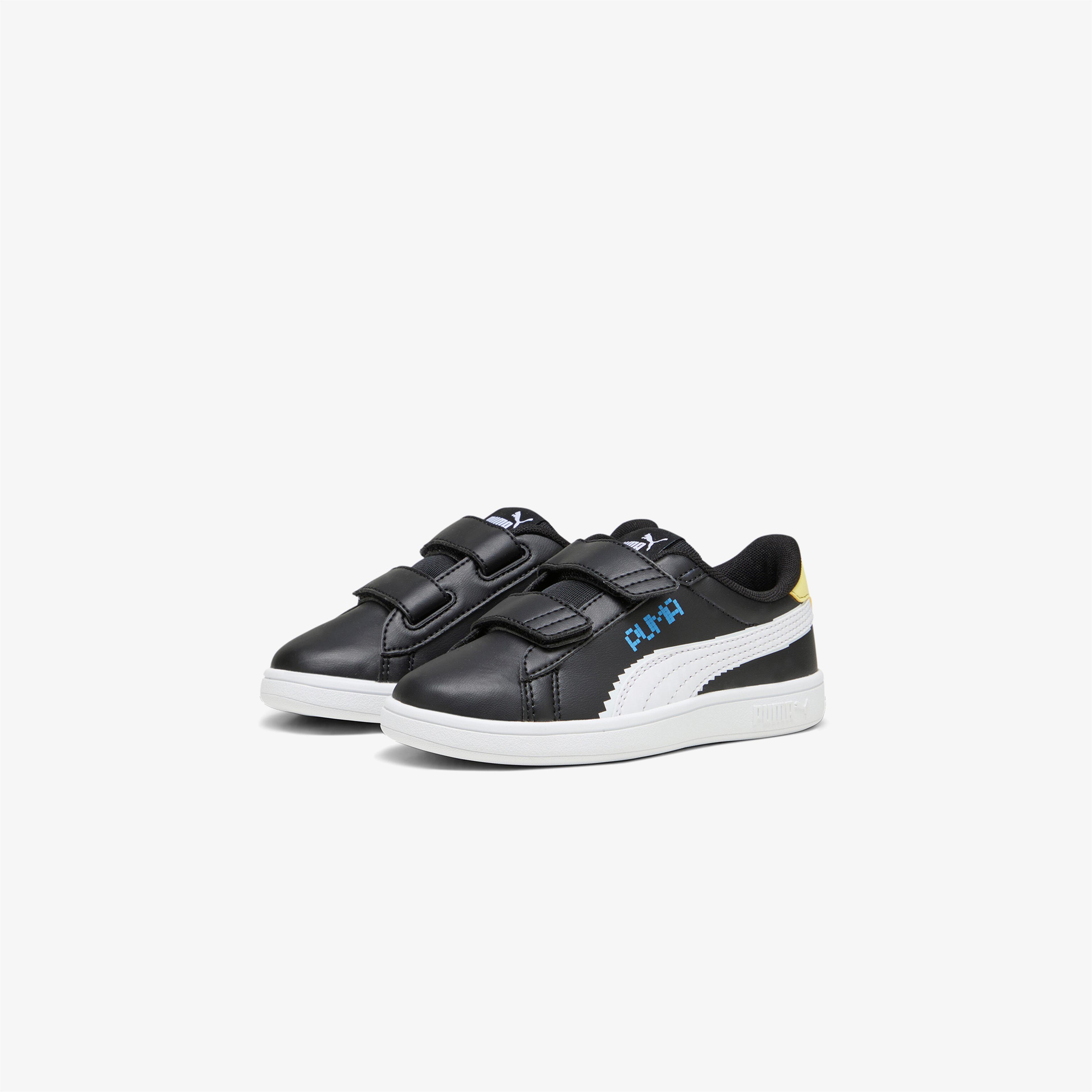 Puma Smash 3.0 Çocuk Siyah Spor Ayakkabı