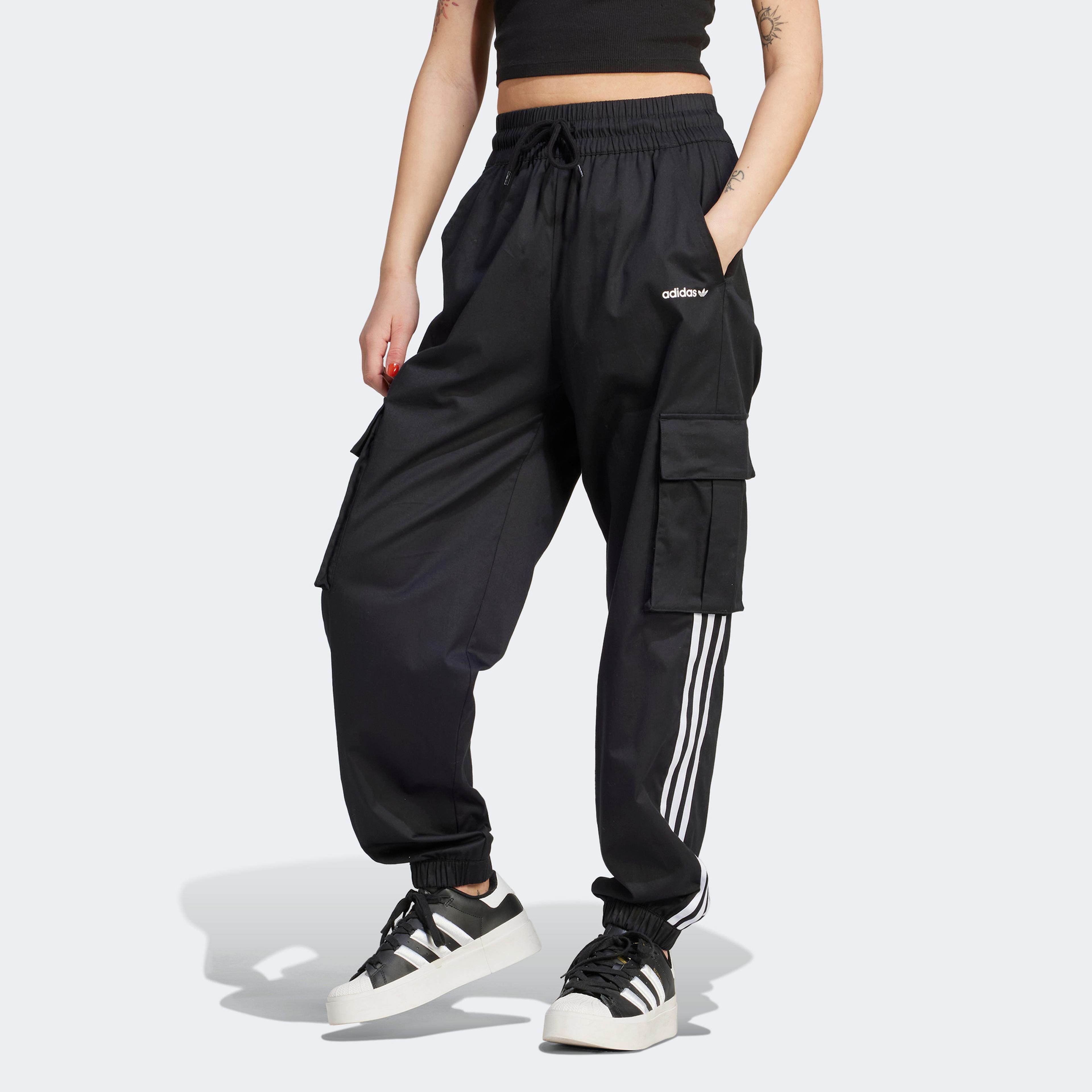 adidas Cargo Originals Kadın Siyah Eşofman Altı