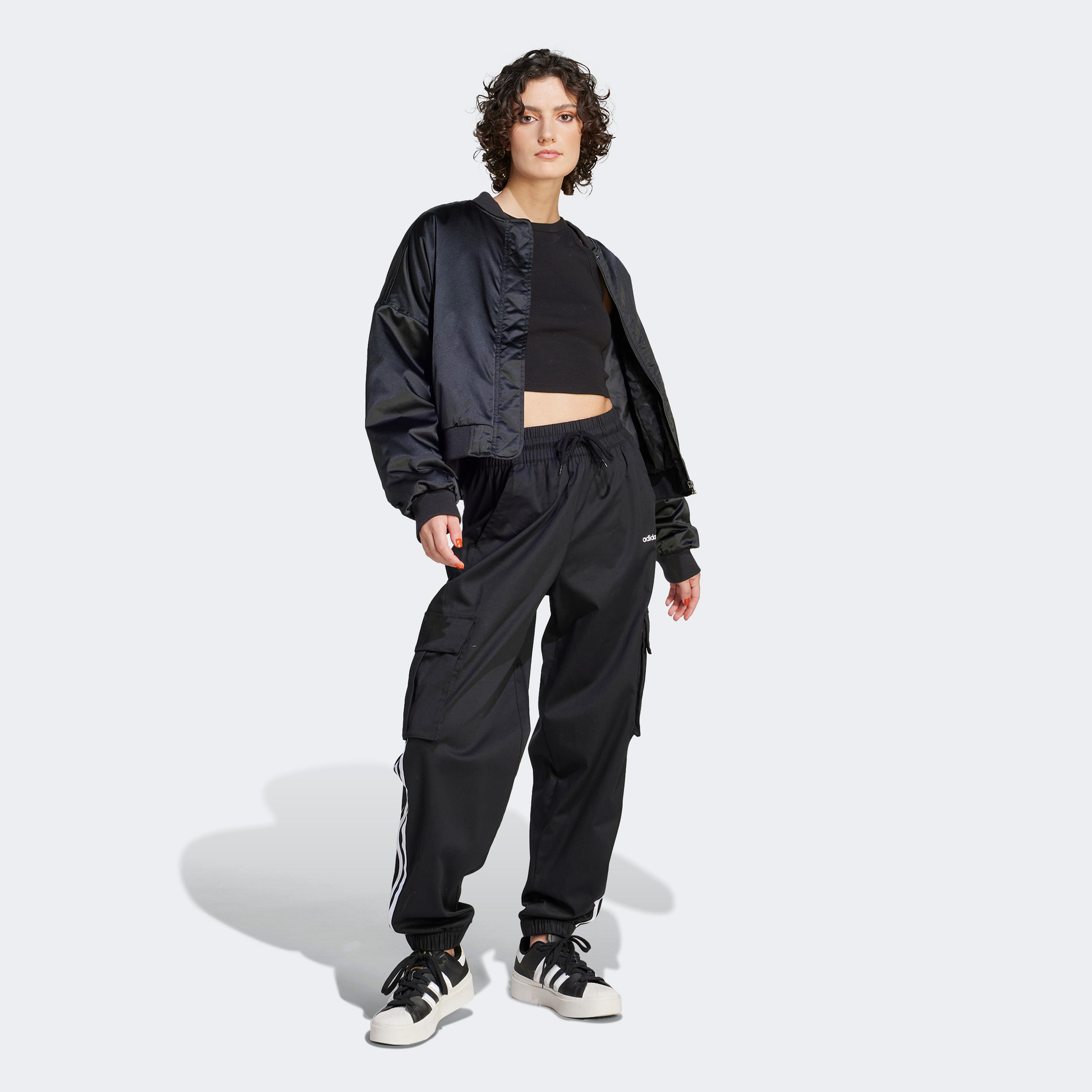 adidas Cargo Originals Kadın Siyah Eşofman Altı