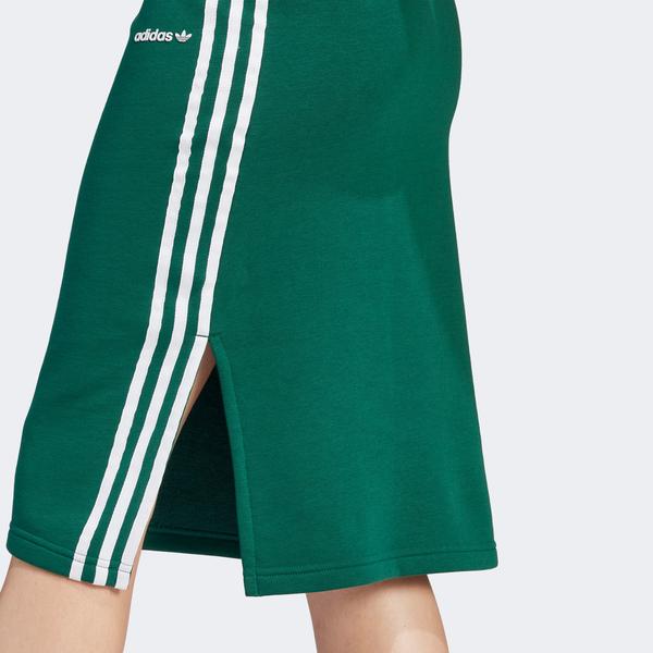 adidas 3S Originals Kadın Yeşil Elbise_4