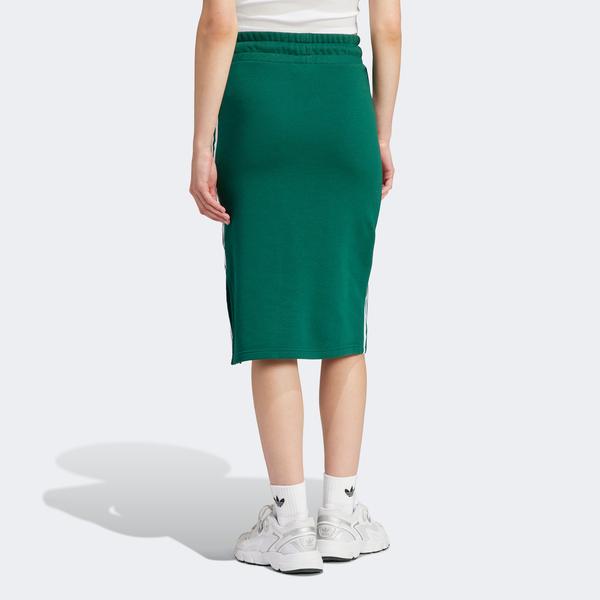 adidas 3S Originals Kadın Yeşil Elbise_2