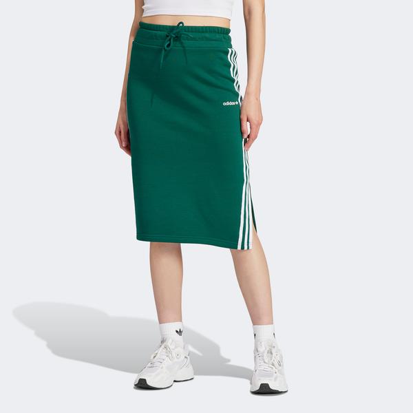 adidas 3S Originals Kadın Yeşil Elbise_1