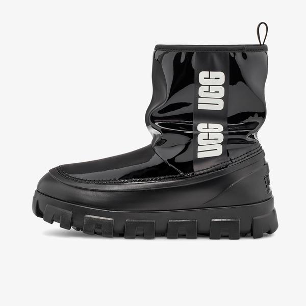 UGG Classic Brellah Mini Kadın Siyah Bot_4
