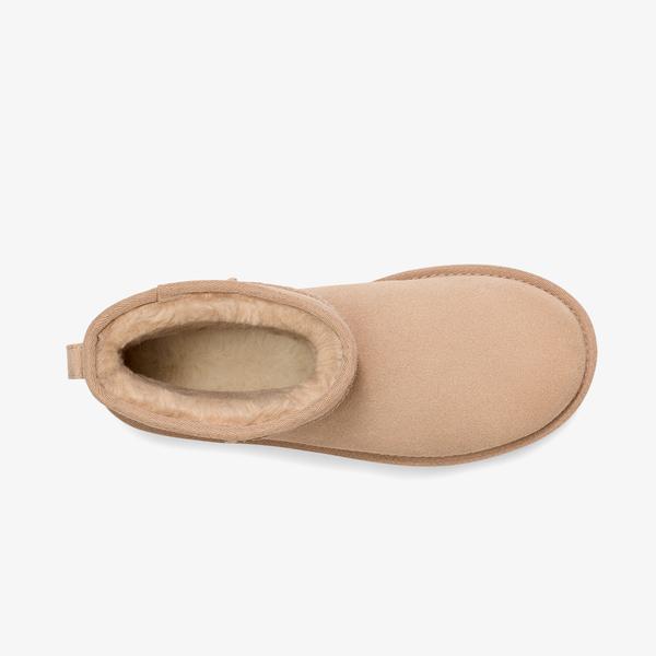 UGG Classic Mini Platform Kadın Krem Bot_4