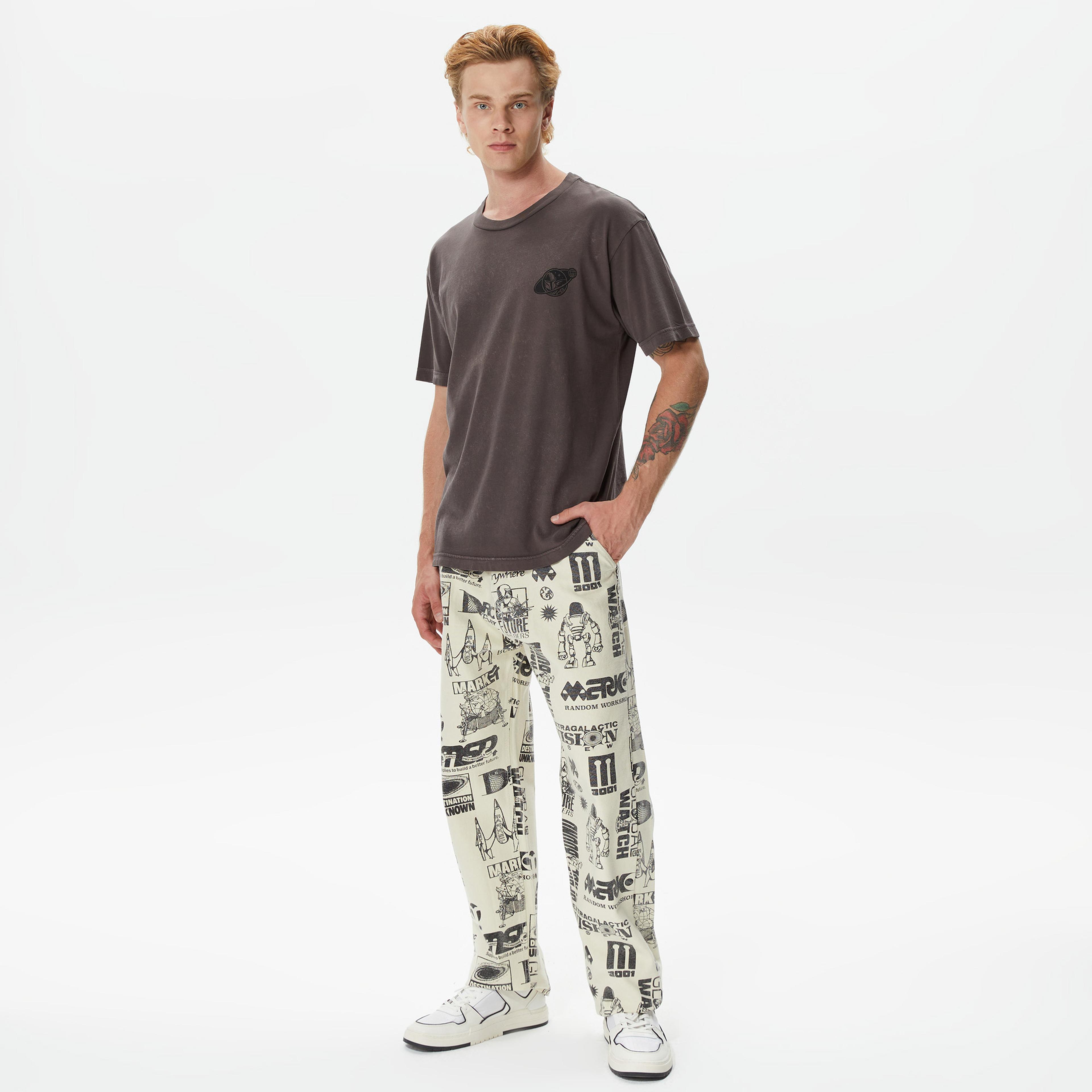 DC Shoes Star Wars Erkek Gri T-Shirt