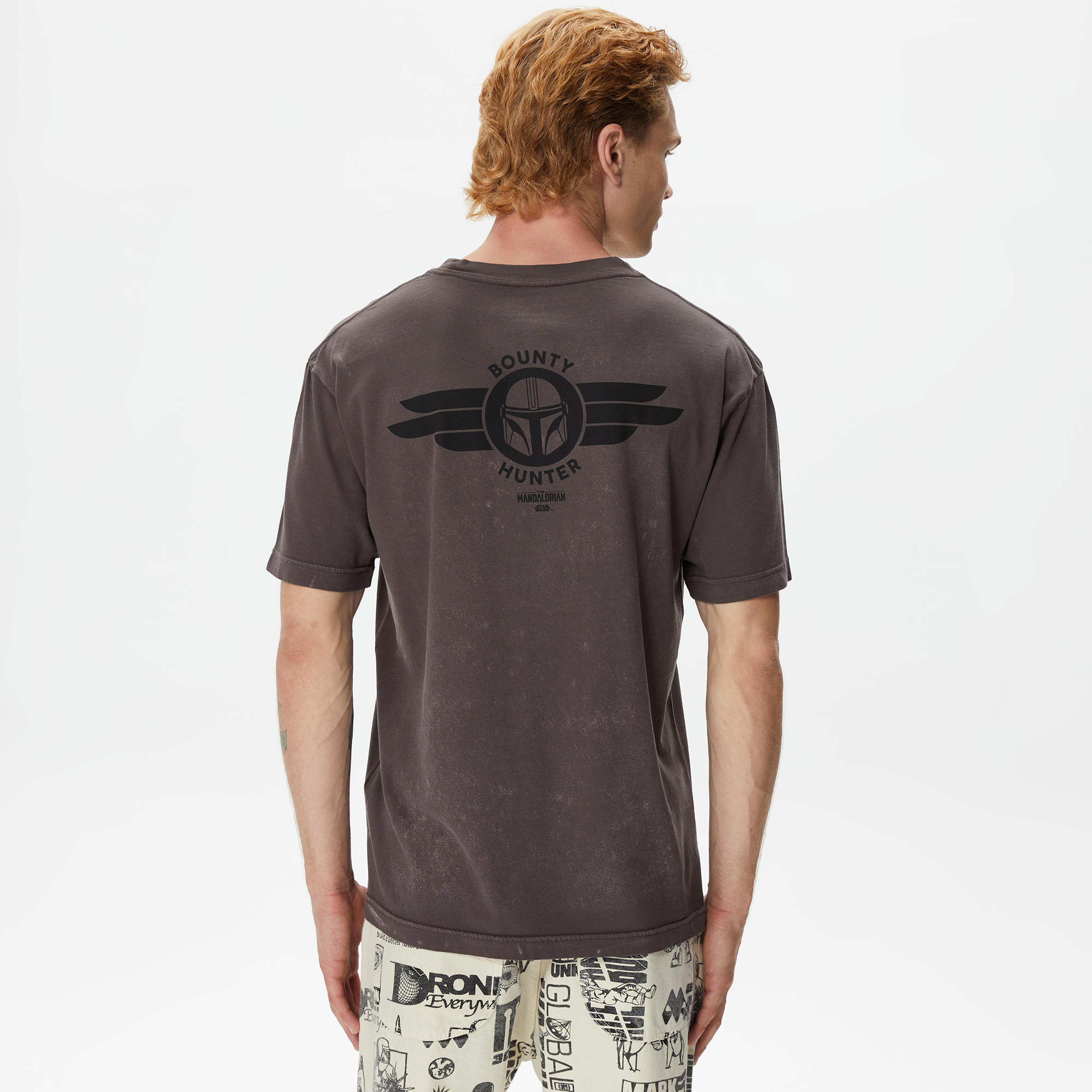 DC Shoes Star Wars Erkek Gri T-Shirt