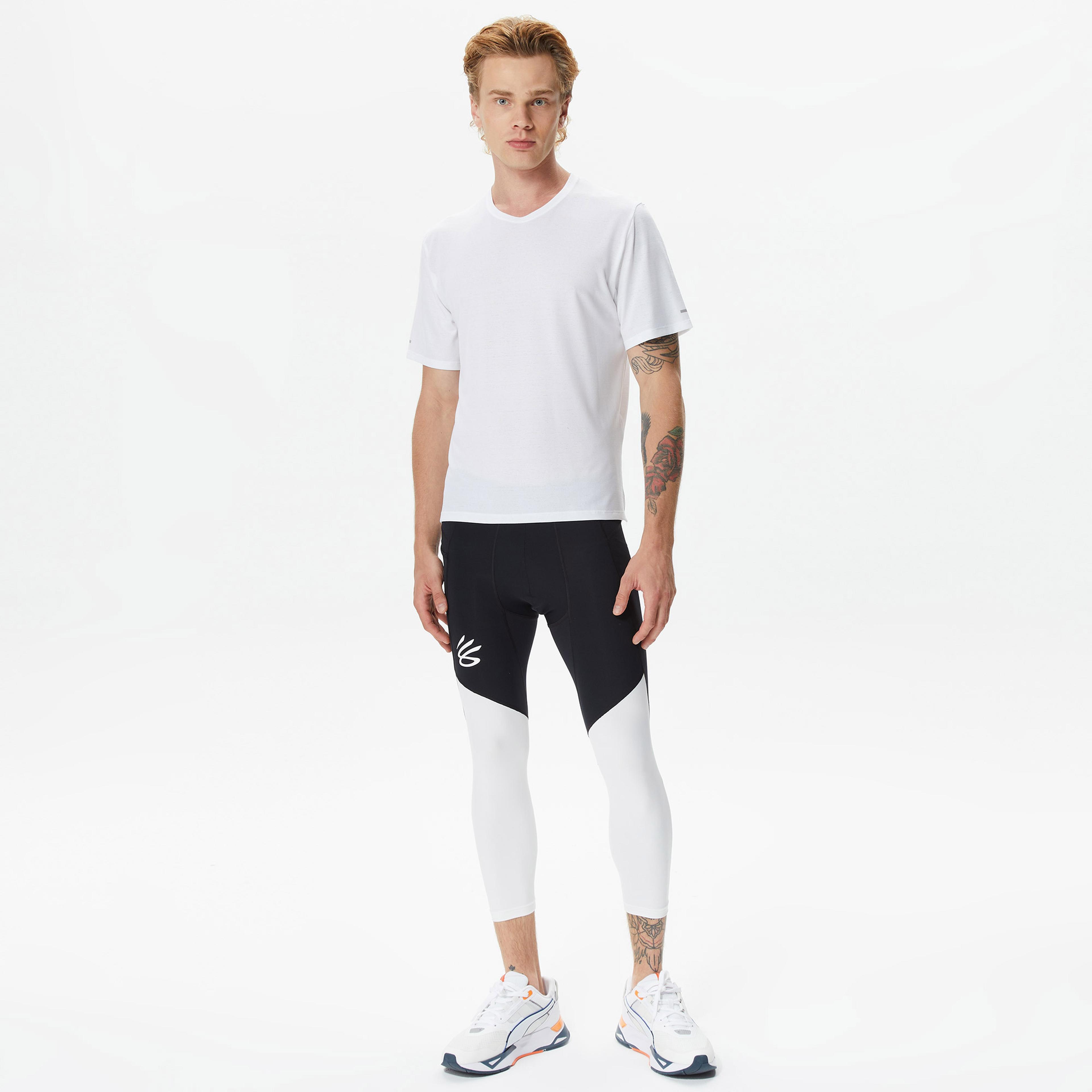 Under Armour Curry Brand 3/4 Lgs Erkek Siyah Tayt
