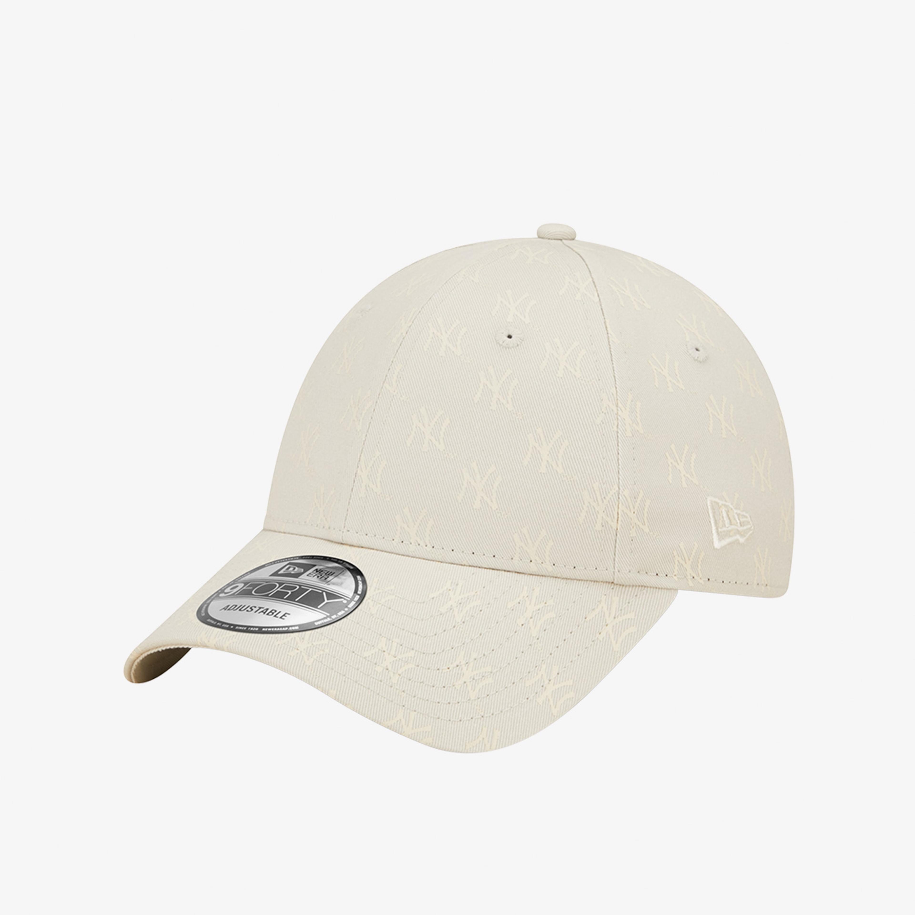 New Era Monogram 9Forty Neyyan Unisex Bej Şapka