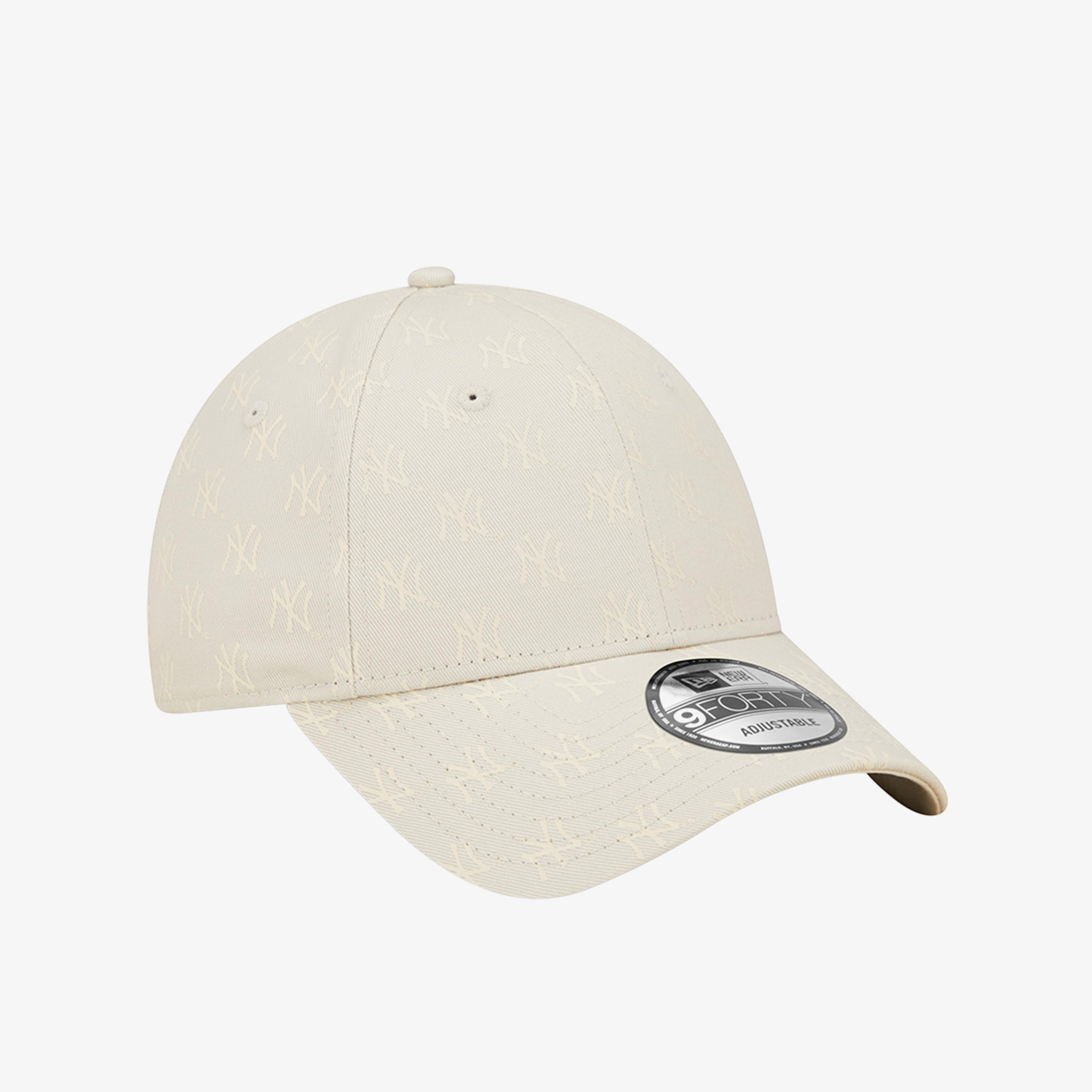 New Era Monogram 9Forty Neyyan Unisex Bej Şapka