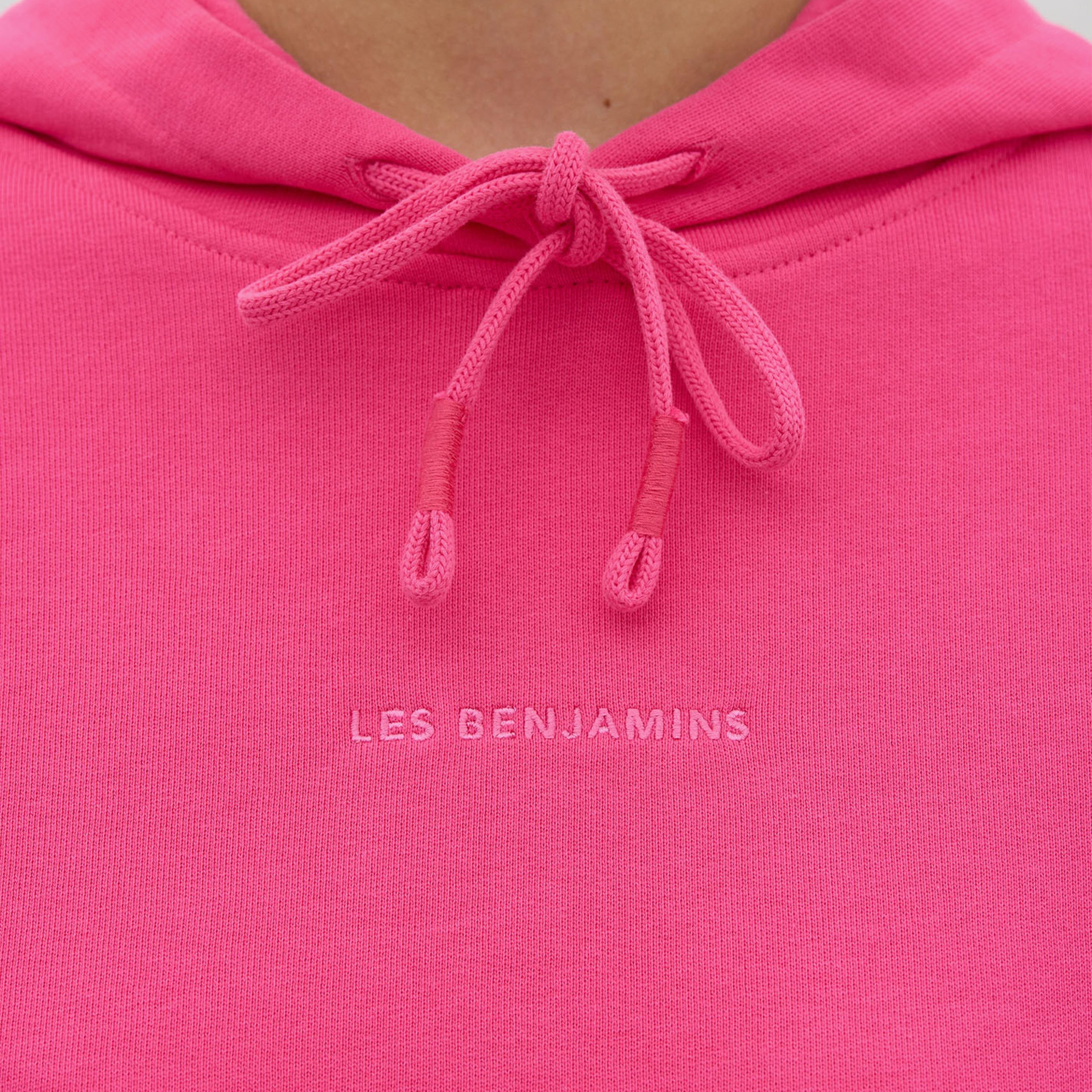 Les Benjamins Essential Kadın Pembe Hoodie