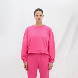 Les Benjamins Essential Kadın Pembe Sweatshirt