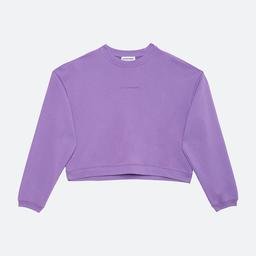 Les Benjamins Essential Kadın Mor Sweatshirt