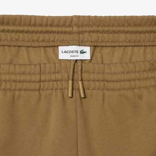 Lacoste Slim Fit Organik Pamuk Erkek Kahverengi Eşofman Altı_2