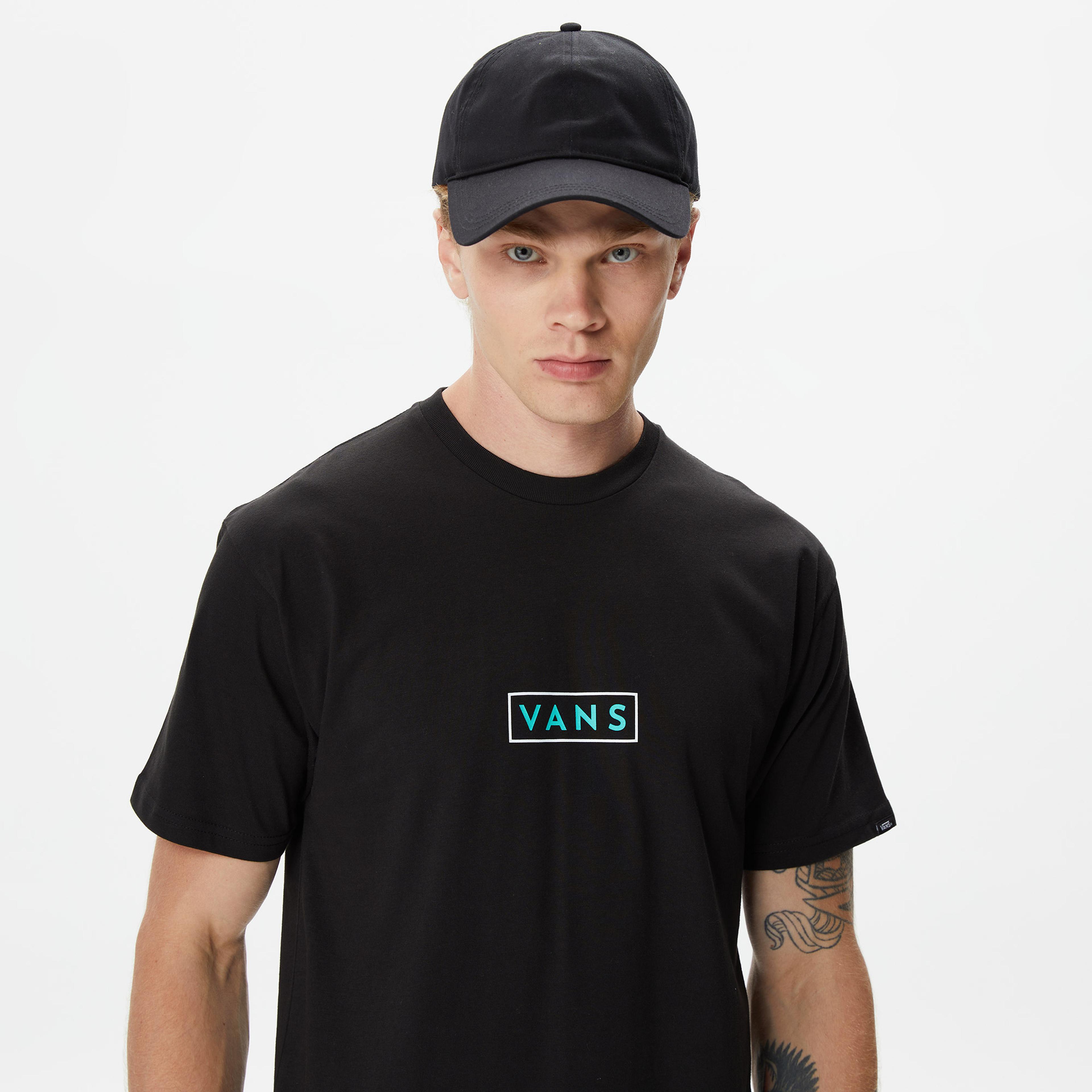 Vans Classic Easy Box Erkek Siyah T-Shirt