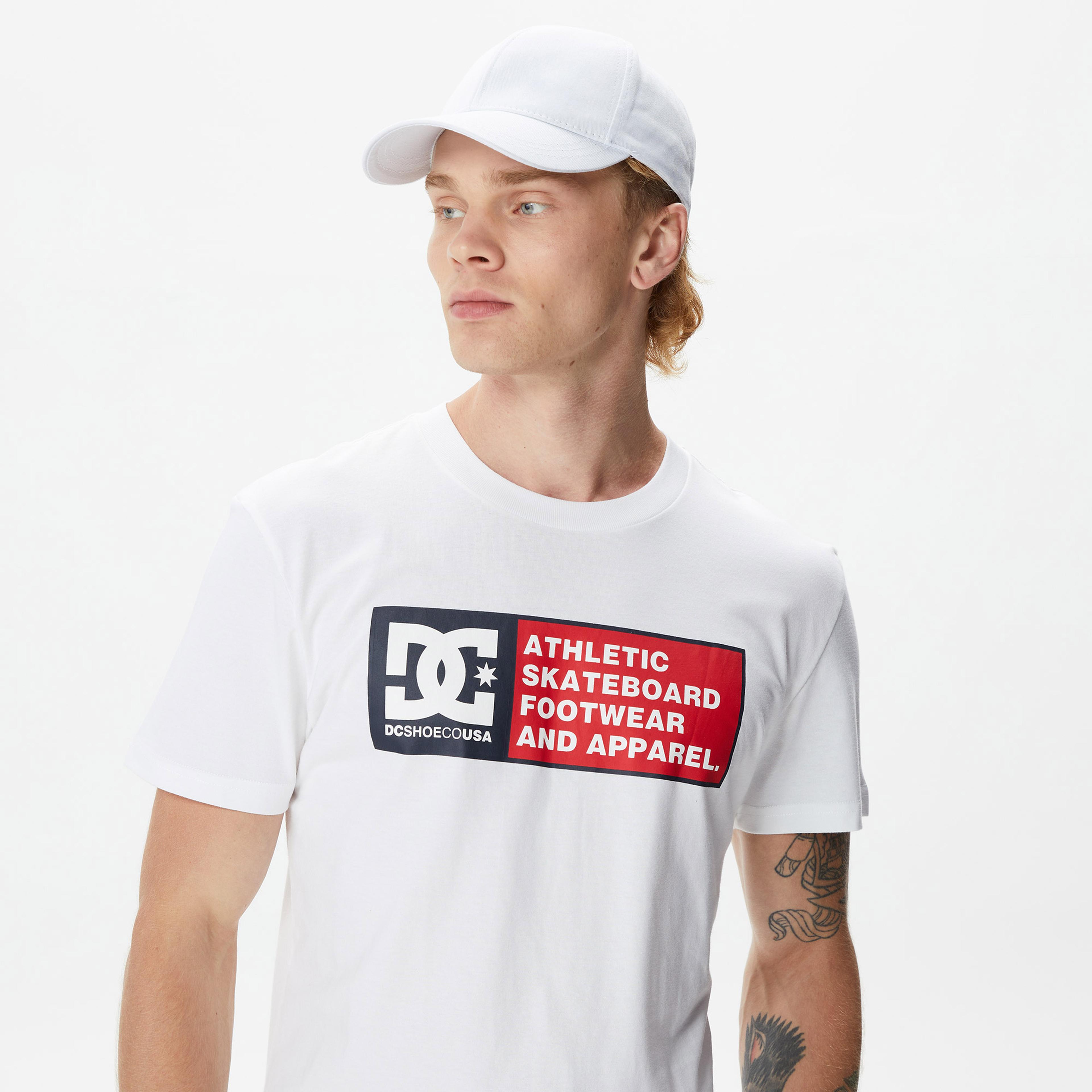 DC Shoes Density Zone Erkek Beyaz T-Shirt