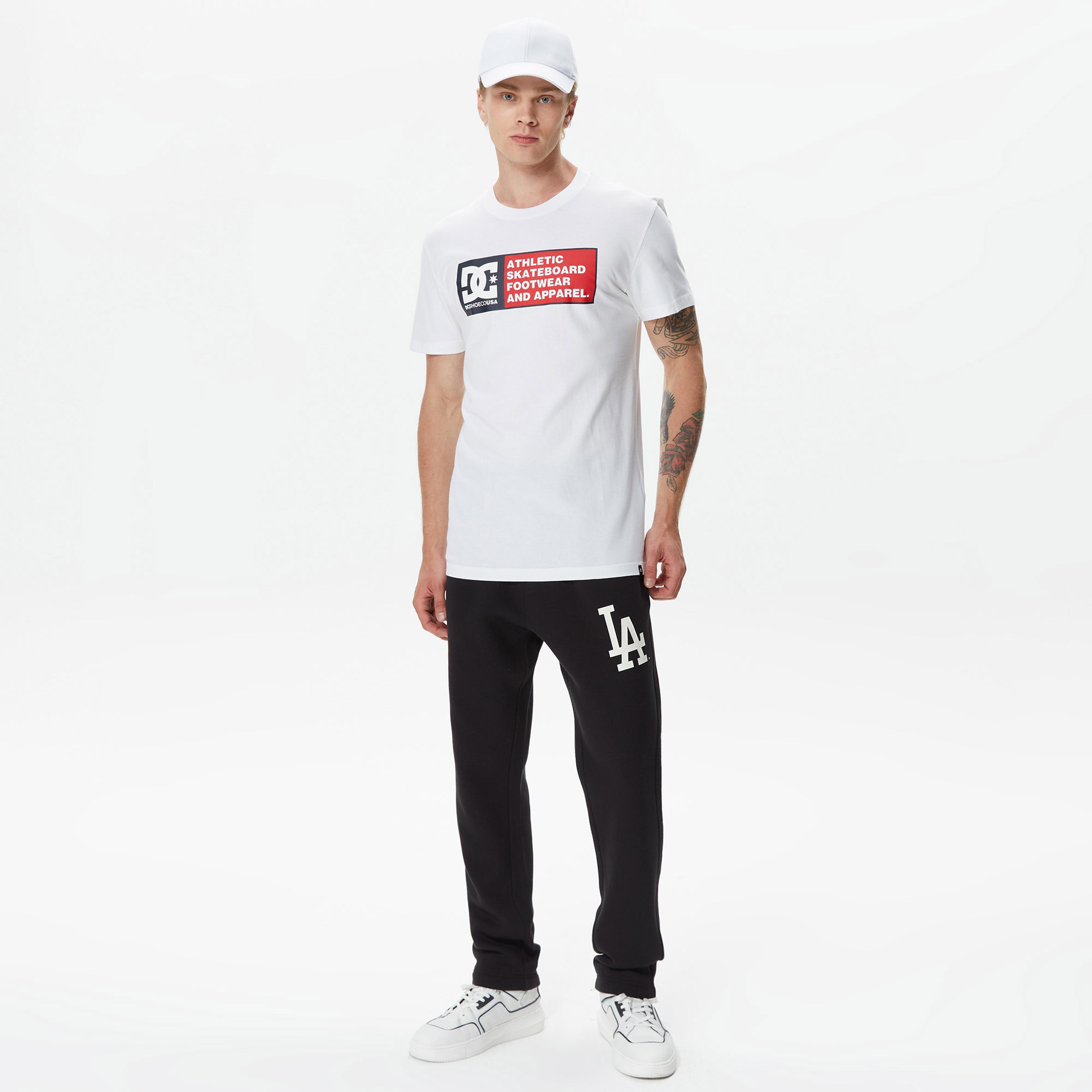 DC Shoes Density Zone Erkek Beyaz T-Shirt