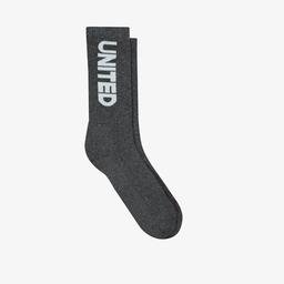 United4 Classic Erkek Gri Çorap