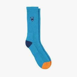 United4 Nakışlı Erkek Mavi Çorap
