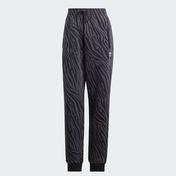 adidas Allover Zebra Animal Print Kadın Siyah Eşofman Altı