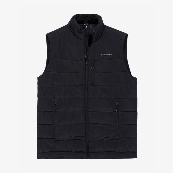Skechers Pocket Vest Erkek Siyah Yelek