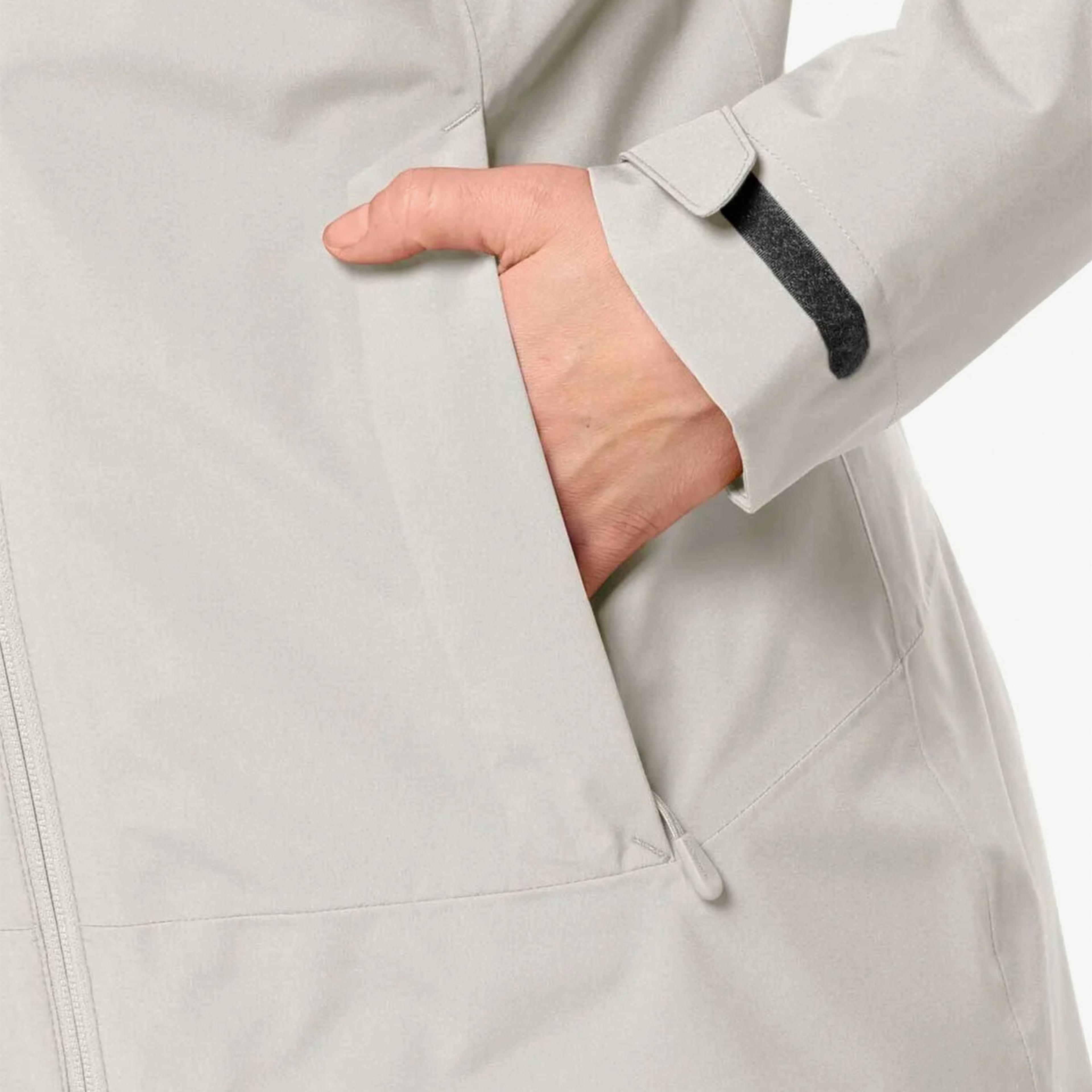 Jack Wolfskin Moonrise 3In1 Kadın Gri Mont