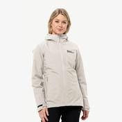 Jack Wolfskin Moonrise 3In1 Kadın Gri Mont