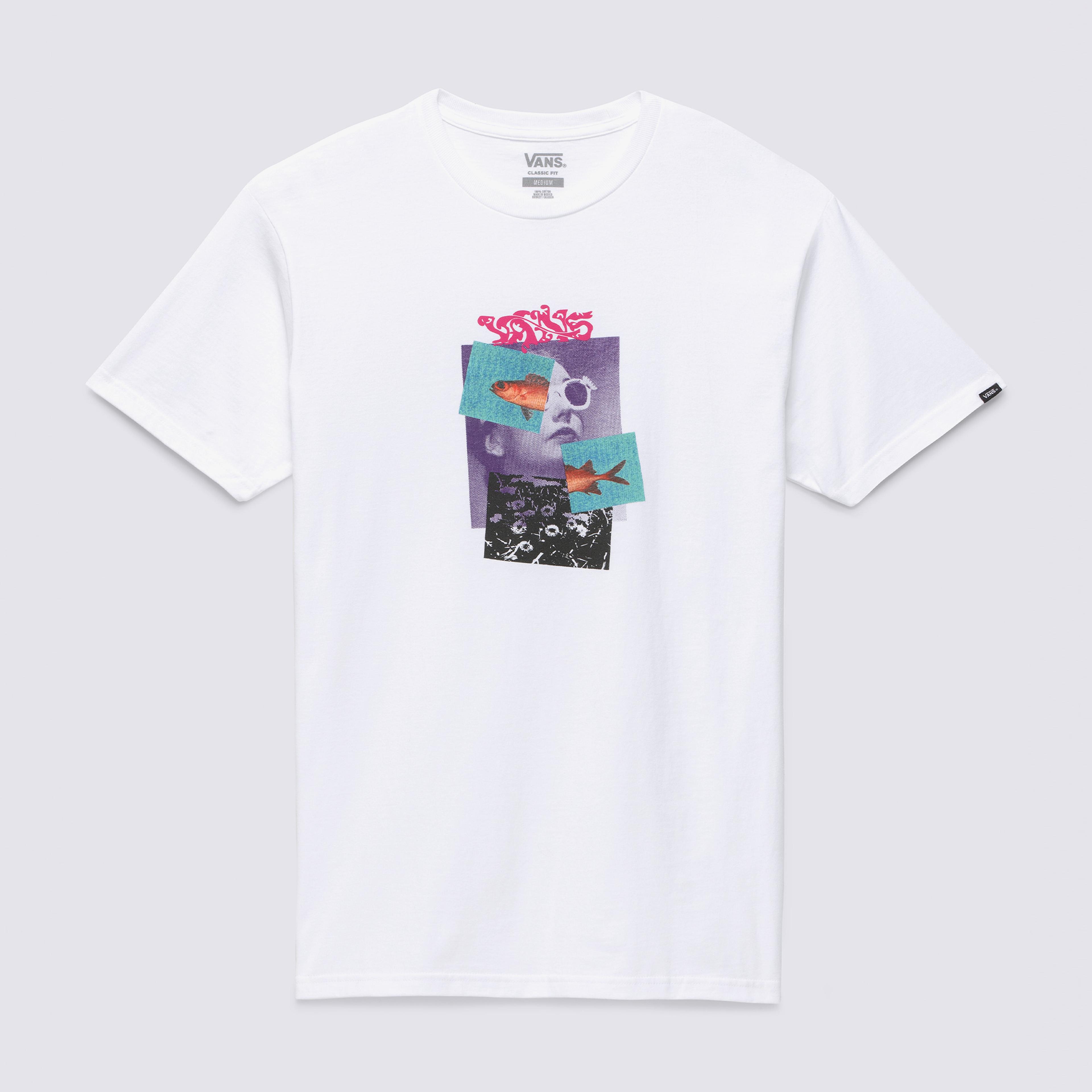Vans Fisheye Erkek Beyaz T-Shirt