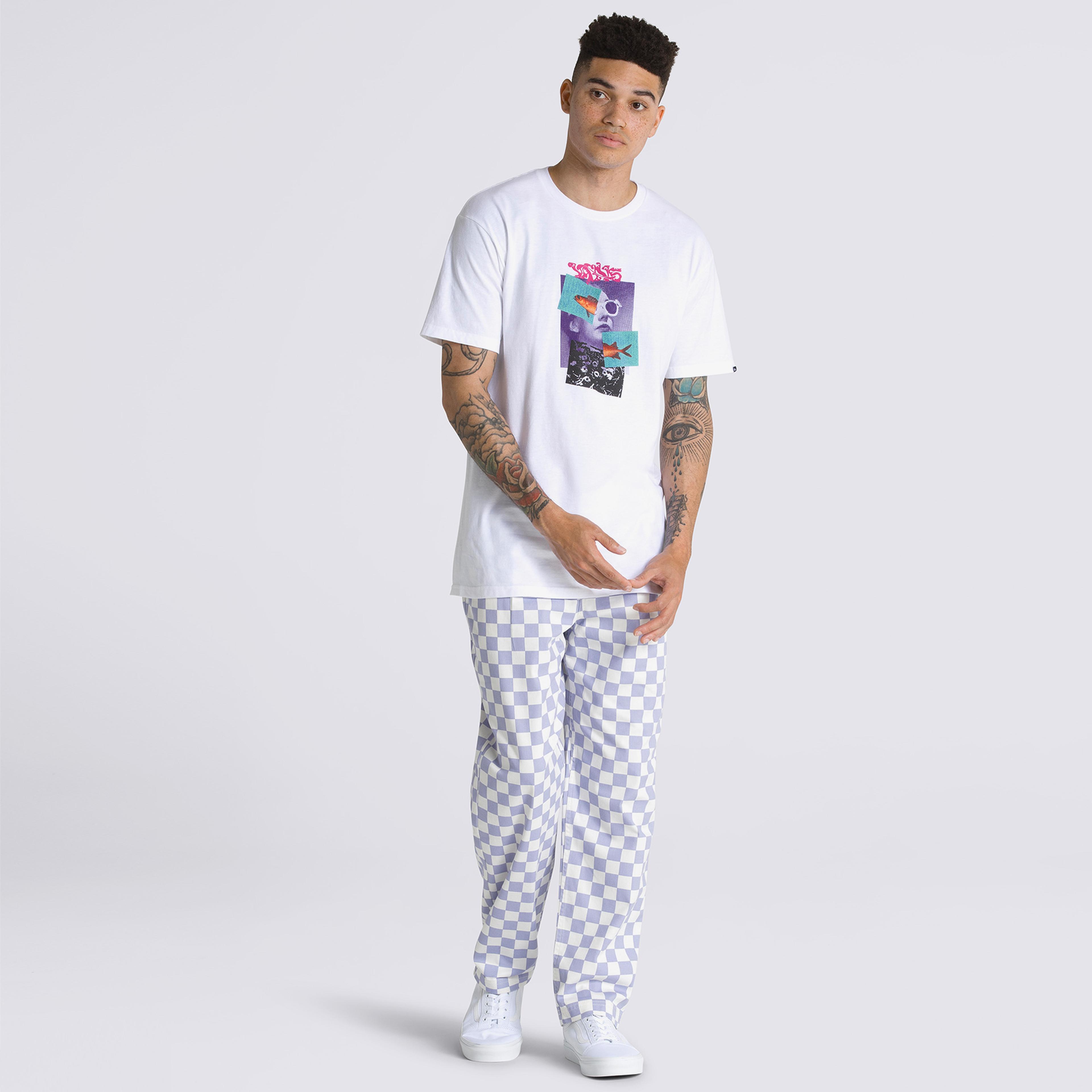 Vans Fisheye Erkek Beyaz T-Shirt