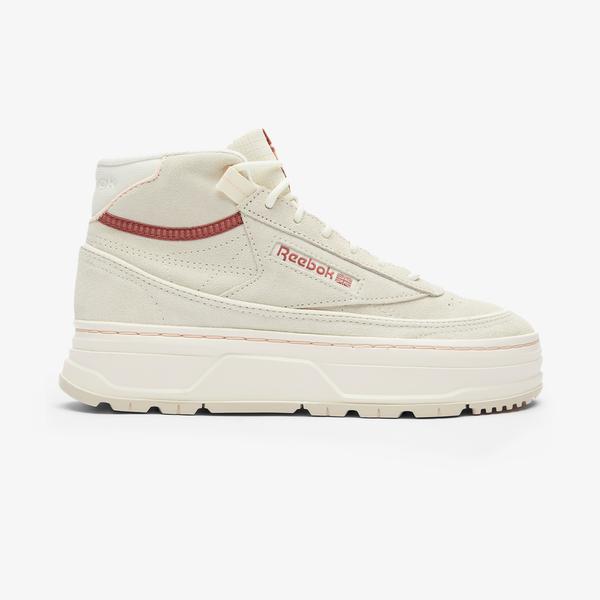 Reebok Club C Geo Mid Kadın Beyaz Sneaker