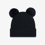 New Era Double Pom Neyyan Kadın Siyah Bere
