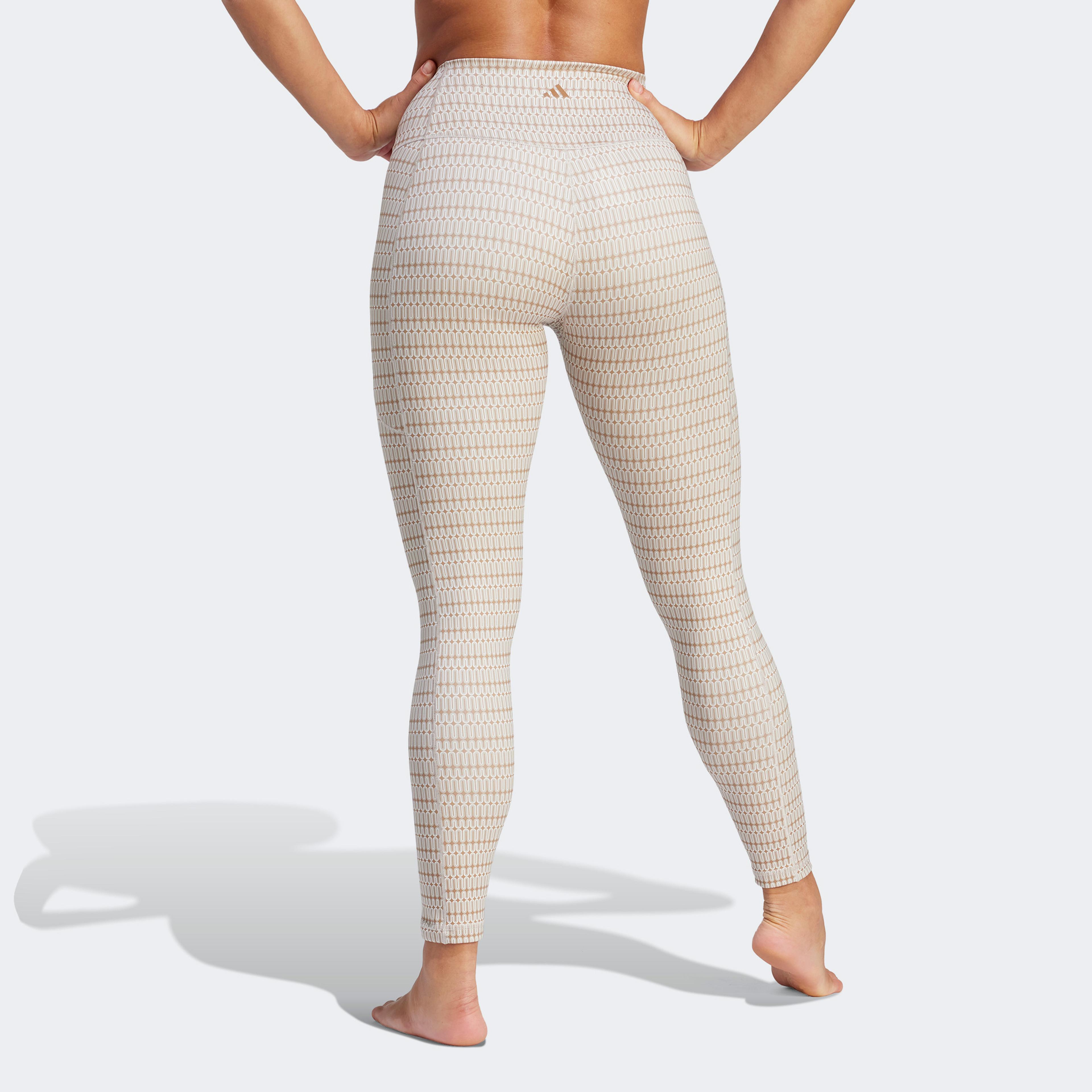 adidas Yoga Studio Seasonal Kadın Bej Tayt