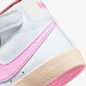 Nike Blazer Mid 77 Vintage Nas Çocuk Beyaz/Pembe Spor Ayakkabı