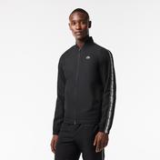 Lacoste SPORT Erkek Regular Fit Uzun Kollu Baskılı Siyah Eşofman Takımı
