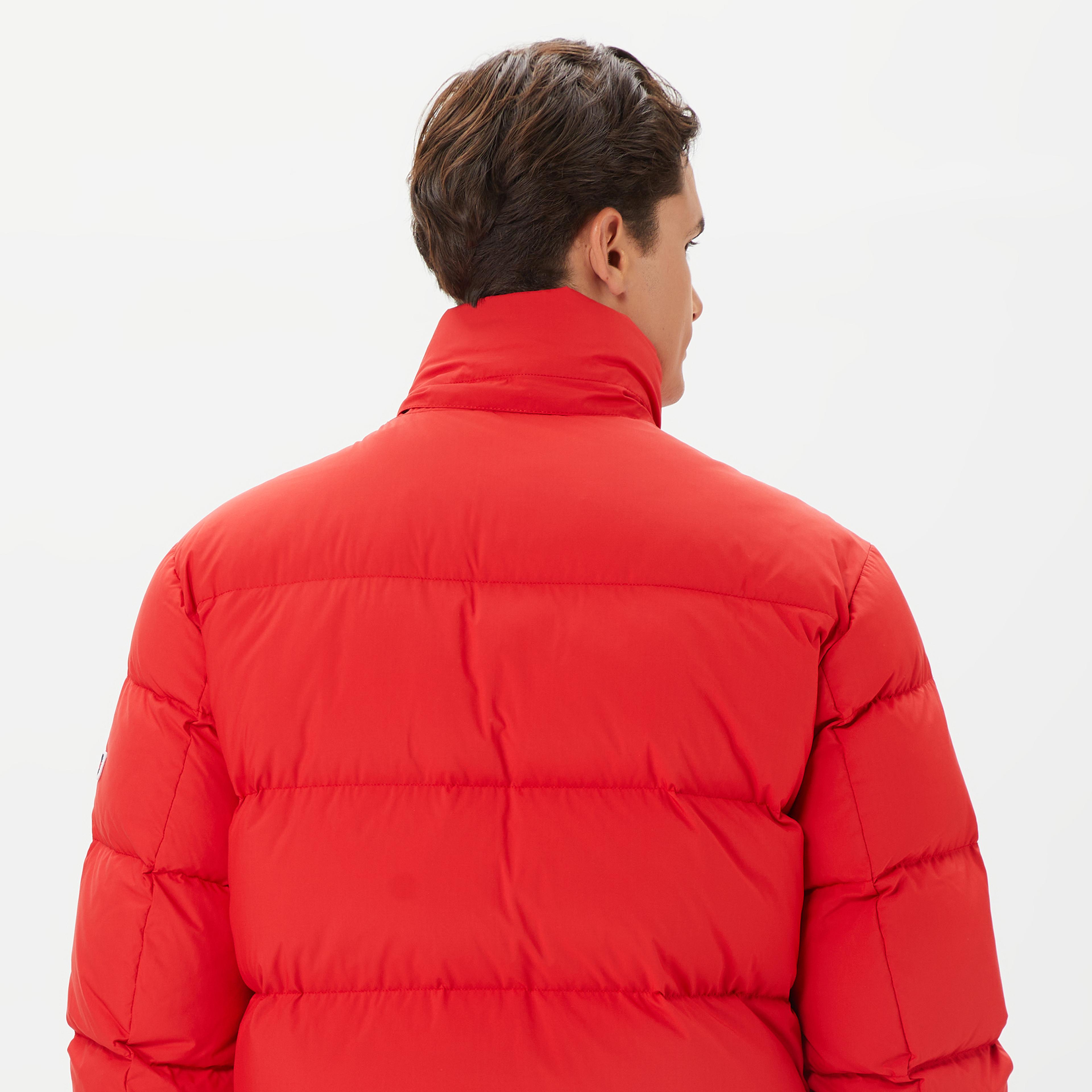 Tommy Jeans Essential Down Erkek Kırmızı Mont