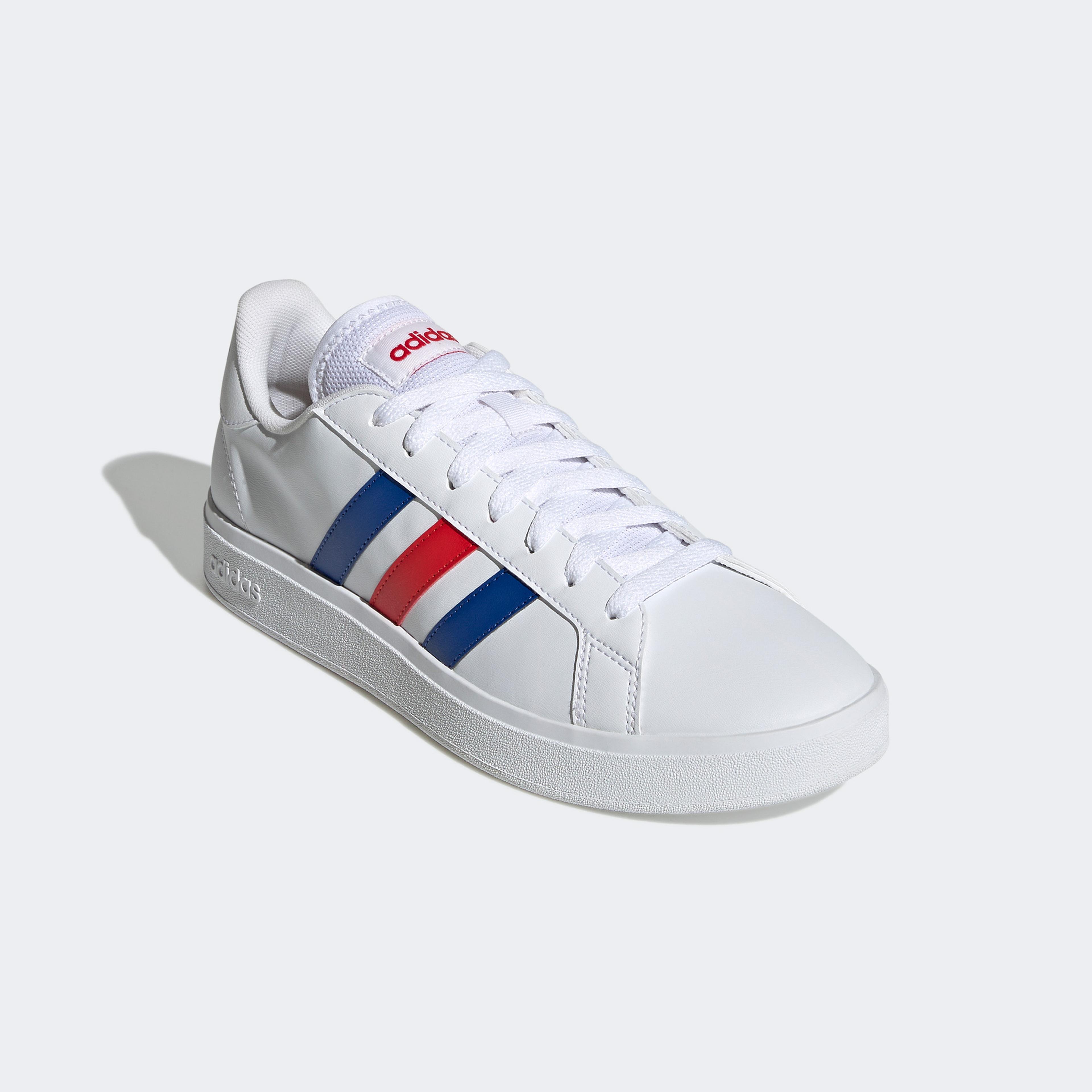 adidas Grand Court Base 2.0 Erkek Beyaz Günlük Spor Ayakkabı
