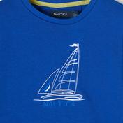 Nautica Erkek Çocuk Mavi Standart Fit Sweatshirt