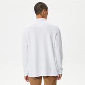 Nautica Erkek Beyaz Classic Fit Uzun Kollu Polo Yaka T-Shirt