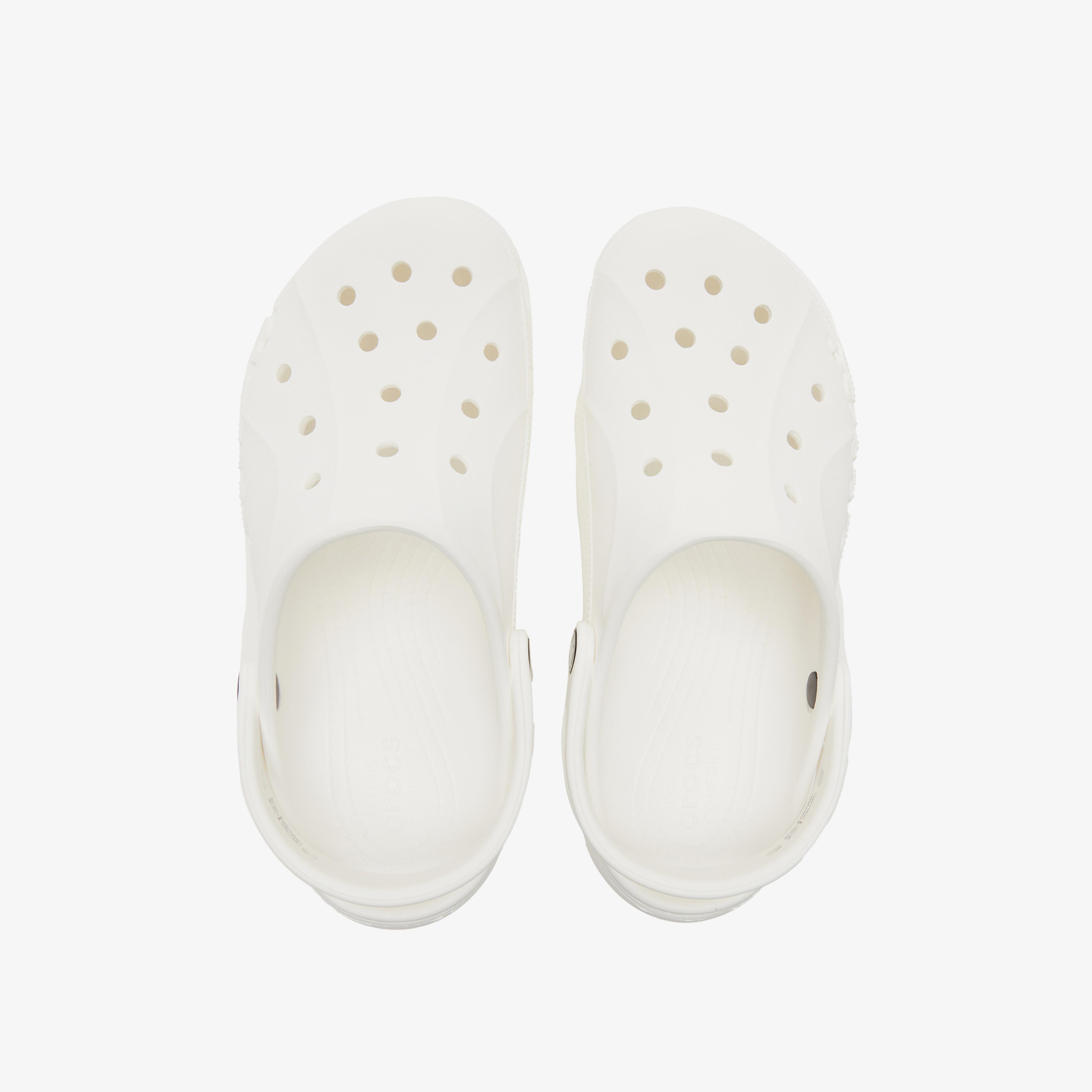 Crocs Baya Platform Clog Kadın Beyaz Terlik