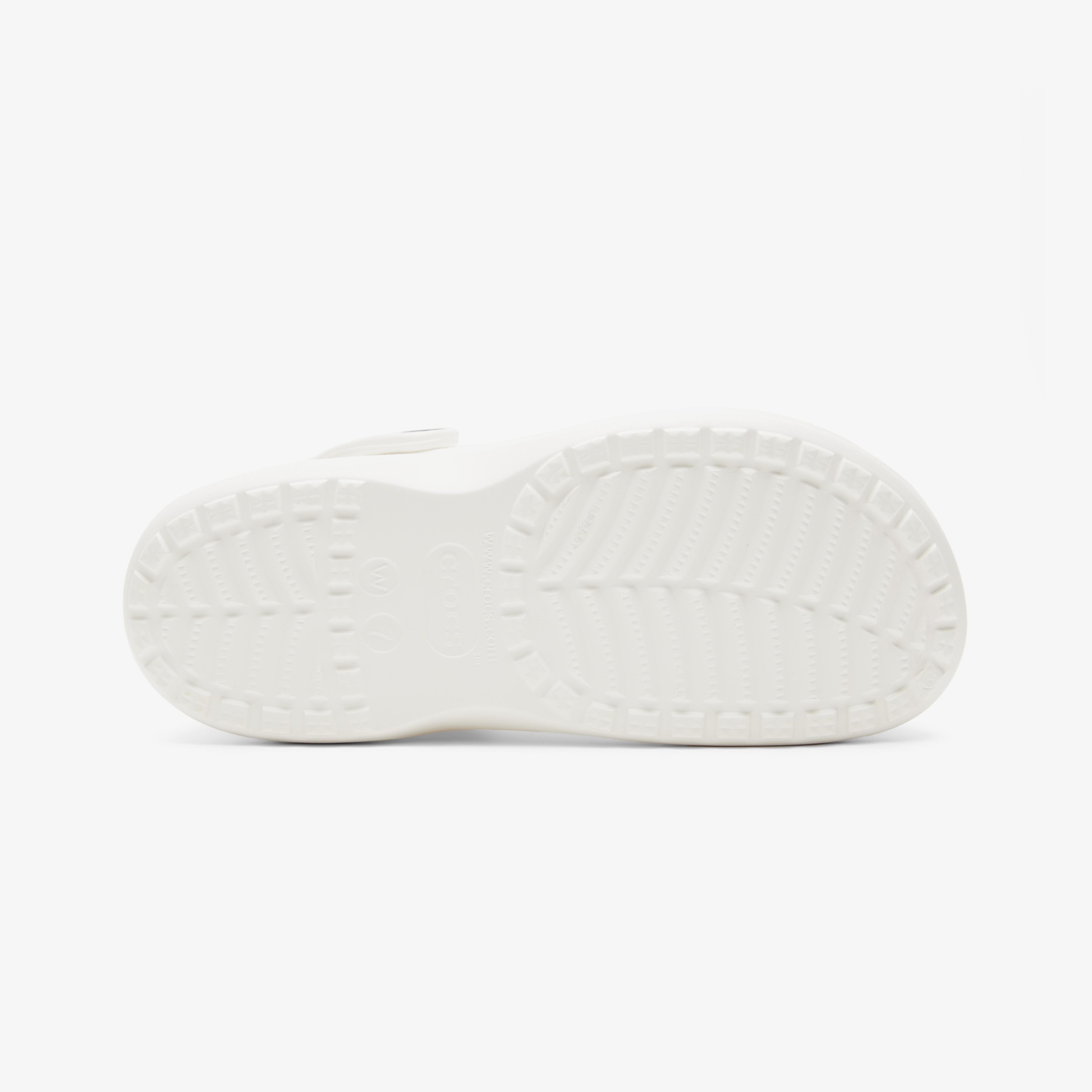 Crocs Baya Platform Clog Kadın Beyaz Terlik