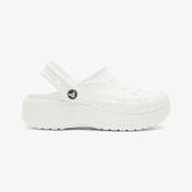 Crocs Baya Platform Clog Kadın Beyaz Terlik