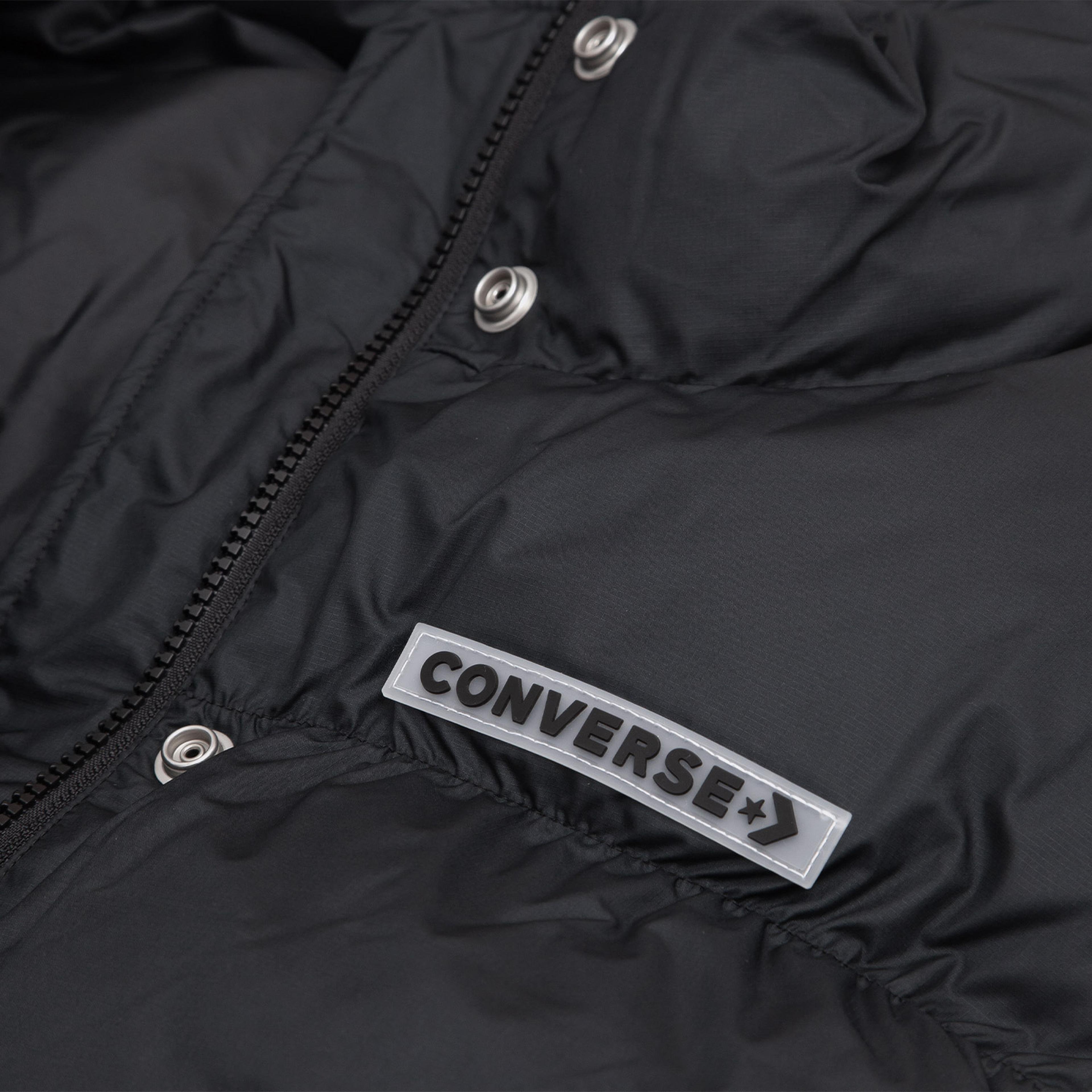 Converse Super Puffer Kadın Siyah Ceket