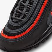 Nike Air Max 97 Erkek Siyah/Kırmızı Spor Ayakkabı