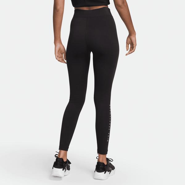 Nike Sportswear Legging High Rise Swoosh Kadın Siyah Tayt_1