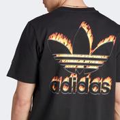 adidas Ts Fire Erkek Siyah T-Shirt