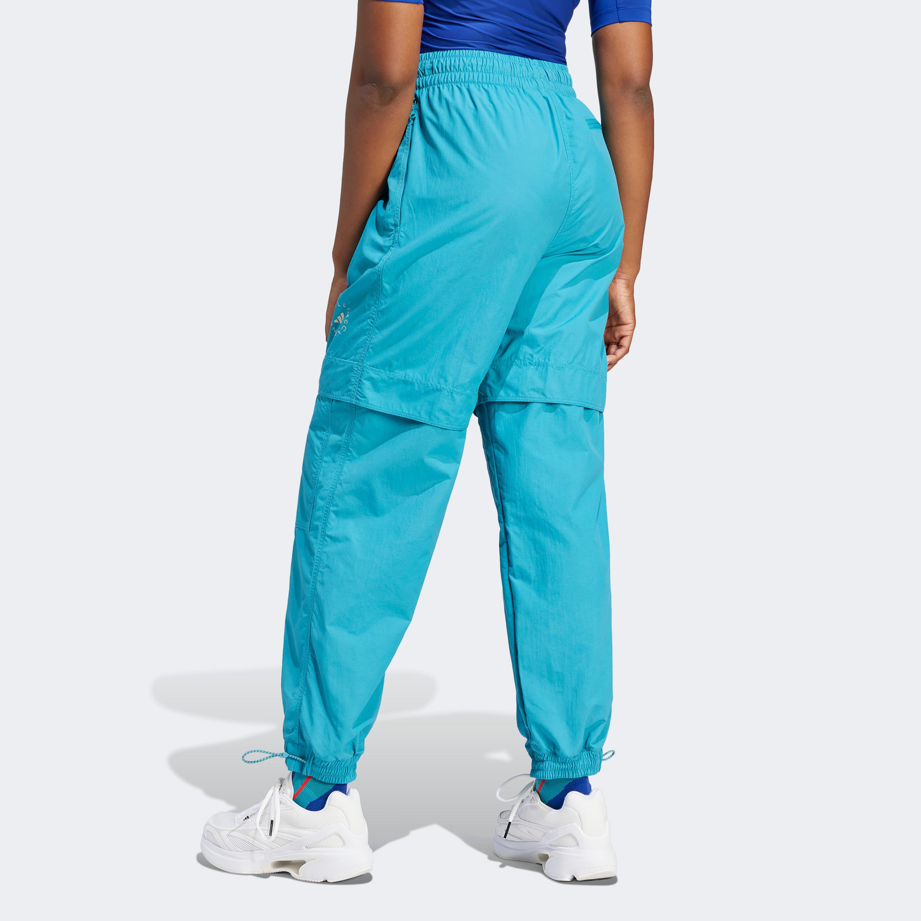 adidas by Stella McCartney TrueCasuals Woven Solid Kadın Mavi Eşofman Altı