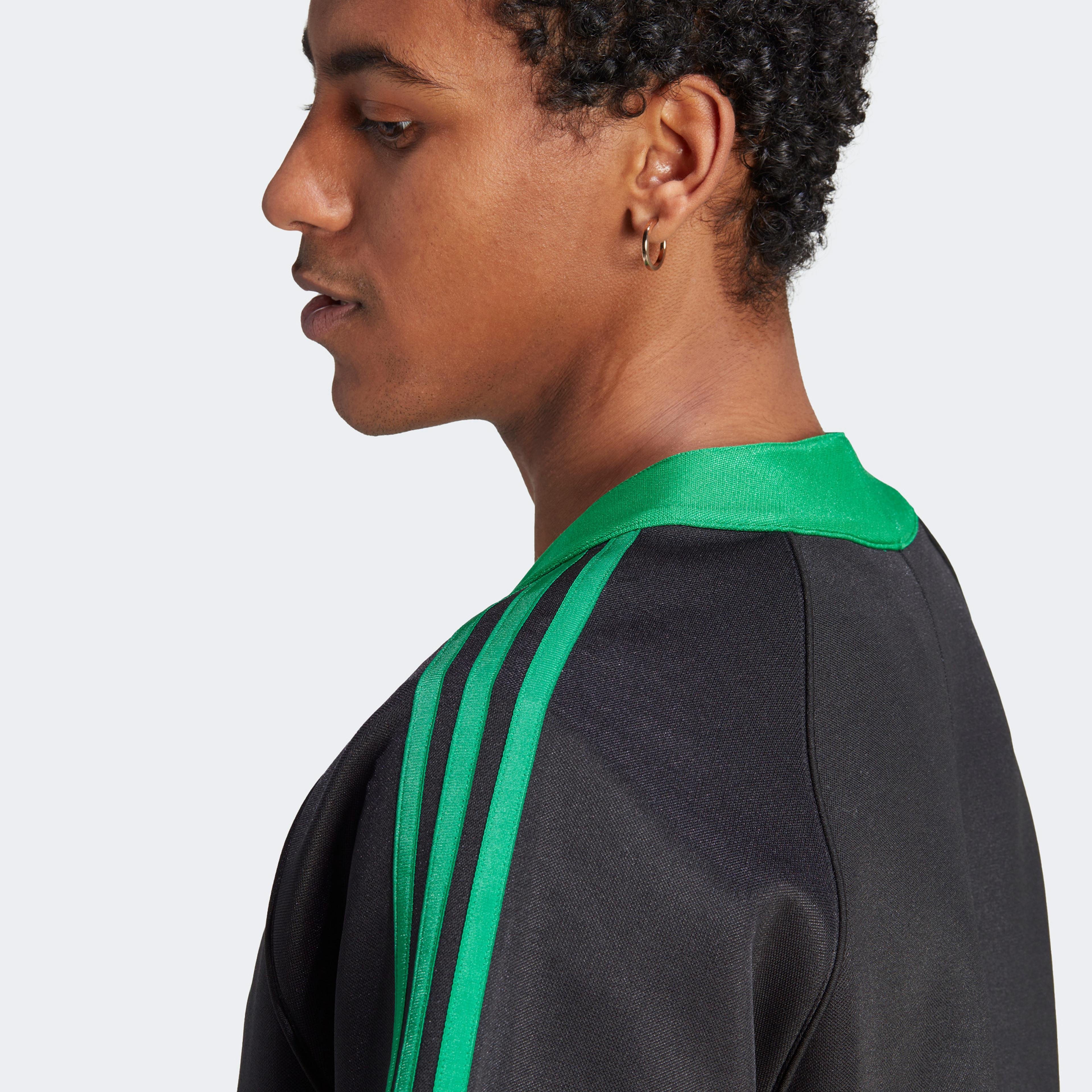 adidas Adicolor Classics+ Short Sleeve Erkek Siyah Gömlek